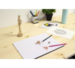 Taille-crayon Westcott aluminium 1 trou