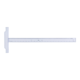 Règle en T Aristo 60cm GeoCollege transparent
