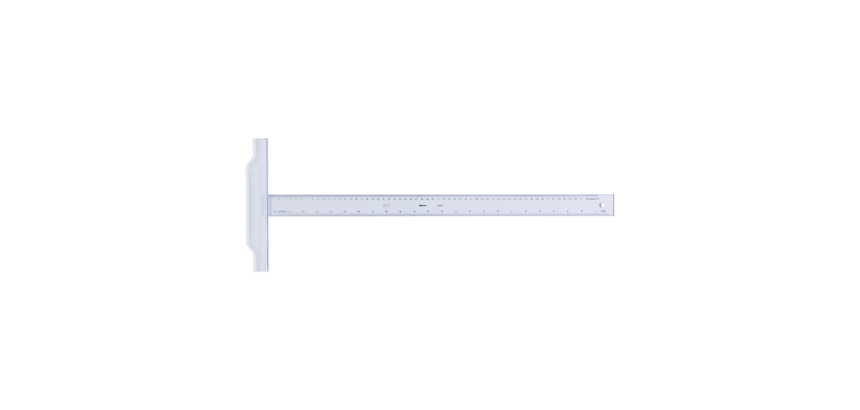 Tekenhaak Aristo GeoCollege 60cm transparant