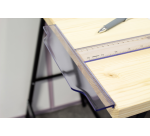 Tekenhaak Aristo GeoCollege 60cm transparant