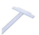 Tekenhaak Aristo GeoCollege 60cm transparant