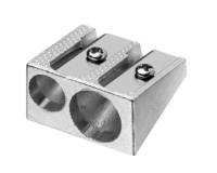 Taille-crayon Westcott aluminium 2 trous