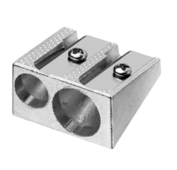 Puntenslijper Westcott aluminium dubbel kegelvorm