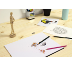 Puntenslijper Westcott aluminium dubbel kegelvorm