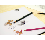 Puntenslijper Westcott aluminium dubbel kegelvorm