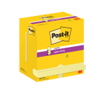 Post-it Notes Z-Note S350 Super Sticky 76x127mm Yellow 12 Pack