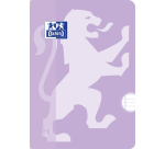 Schrift Oxford School A4 lijn 72 pagina's 80gr pastel seal à 3 stuks