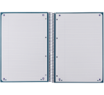 Oxford Classic Europeanbook Notizbuch A4+ 4-fach gelocht kariert 80 Blätter dunkelblau