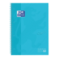 Cahier de notes Oxford Touch Europeanbook A4+ 4 perforations ligné 80fls pastel bleu