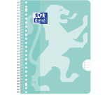 Collegeblok Oxford School A4+ lijn 23-gaats 160 pagina's 80gr pastel assorti 3 stuks