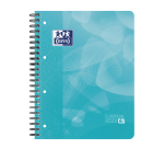 Cahier Oxford Projectbook School A4+ ligné 4 perf 240 pages 80g aqua