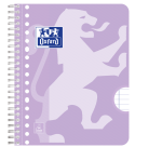 Collegeblok Oxford School A5+ lijn 17-gaats 160 pagina's 80gr pastel assorti 3 stuks