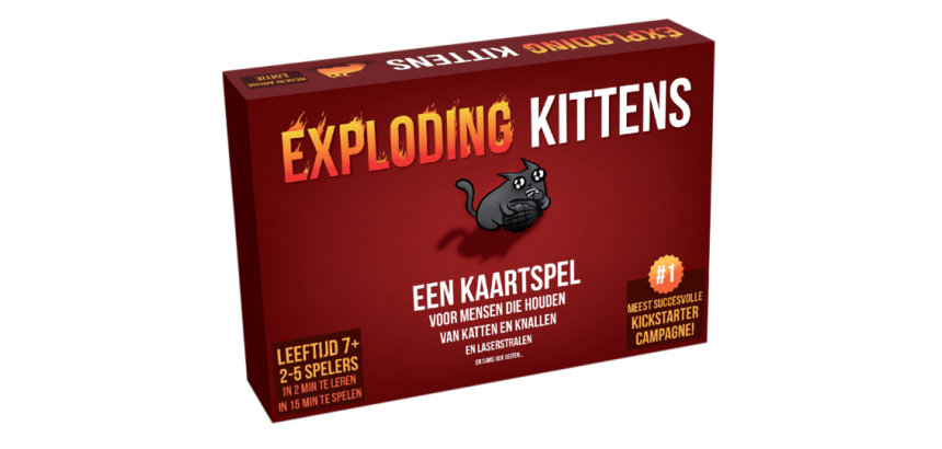 Kaartspel Exploding Kittens