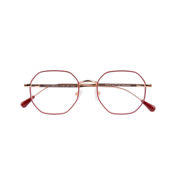 Lunettes de lecture I Need You +3.00 dpt Yoko rouge-cuivre