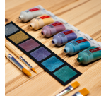 Acrylverf Talens Art Creation Metallic 12ml set à 6 kleuren