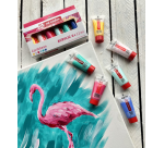 Peinture acrylique Talens Art Creation Caribbean 12ml set 6 couleurs