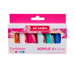 Peinture acrylique Talens Art Creation Caribbean 12ml set 6 couleurs