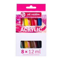 Acrylverf Talens Art Creation 12ml set à 8 kleuren