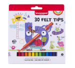 Bruynzeel Kids Felt Tip Set 30 Colors