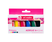 Acrylverf Talens Art Creation Primary 12ml set à 6 kleuren