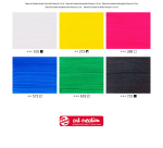 Talens Art Creation Acrylic Paint Primary 12ml Set of 6 Colors