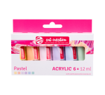 Talens Art Creation Acrylic Paint Pastel 12ml Set of 6 Colors