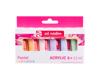 Acrylverf Talens Art Creation Pastel 12ml set à 6 kleuren