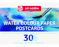 Papier Aquarelle Talens Art Creation 148x105mm 30 feuilles 200g blanc