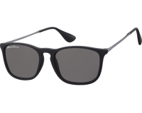 Lunettes de soleil Montana noir verre fumé branche métal