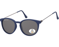 Lunettes de soleil Montana bleu verre fumé polarisé