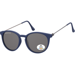 Lunettes de soleil Montana bleu verre fumé polarisé