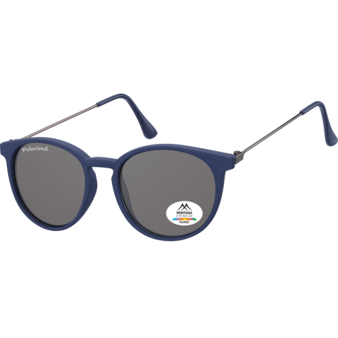 Lunettes de soleil Montana bleu verre fumé polarisé