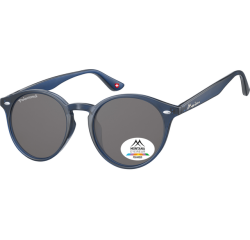 Lunettes de soleil Montana bleu verre fumé polarisé