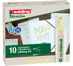 Surligneur edding 24 EcoLine jaune pastel