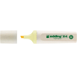 Surligneur edding 24 EcoLine jaune pastel
