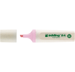 Surligneur edding 24 EcoLine rose pastel