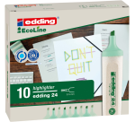 Surligneur edding 24 EcoLine vert pastel
