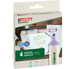 Edding 24 EcoLine pastel highlighter assorted set 4 pieces
