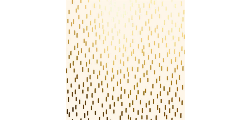 Apparaatrol Special Wrap 100mx30cm crème met goud