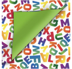 Sachet revue Special Wrap Lettres 25x4x34cm 100 pièces