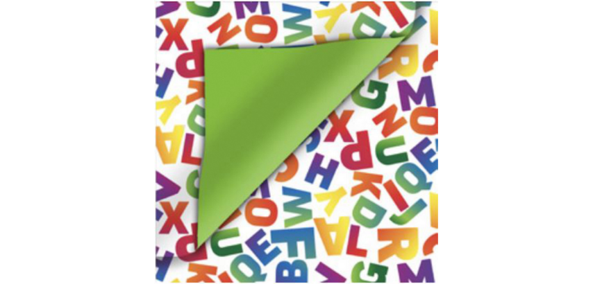 Sachet revue Special Wrap Lettres 25x4x34cm 100 pièces