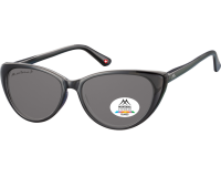 Lunettes de soleil Montana noir verre fumé polarisé