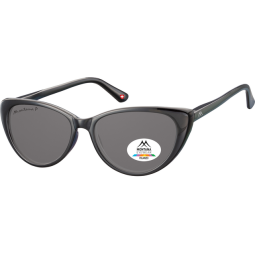 Lunettes de soleil Montana noir verre fumé polarisé