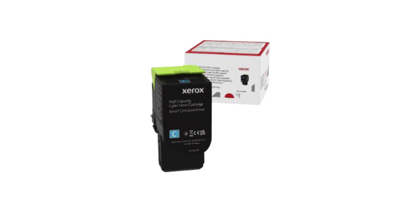 Xerox Genuine ® C310 Color Printer/C315 Color Multifunction Printer Cyan High capacity Toner Cartridge (5500 Pages) - 006R04365