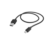 Câble Hama USB-A Micro-USB 2.0 1m noir