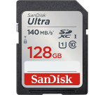 Carte mémoire Sandisk SDXC 128Go (140mb/s C10 UHS-I)