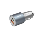 Chargeur de voiture Hama 1x USB-C 1x USB-A 38W métal