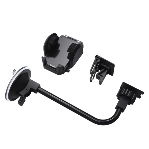 Support smartphone Hama 2-en-1 pour voiture