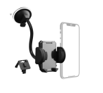Support smartphone Hama 2-en-1 pour voiture