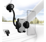Support smartphone Hama 2-en-1 pour voiture